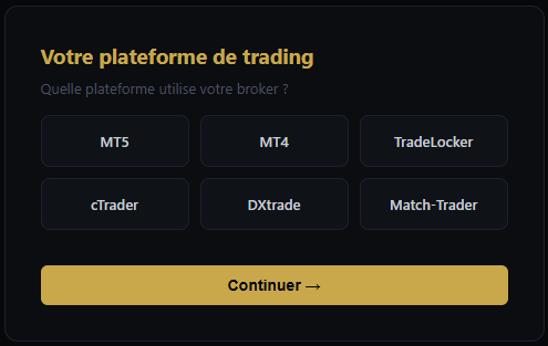 Choix de ta plateforme broker